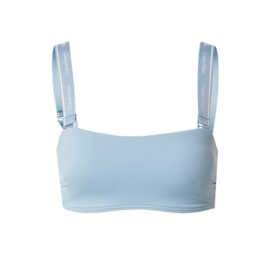 Calvin Klein Calvin Klein Swimwear Bikinitop duifblauw / wit -