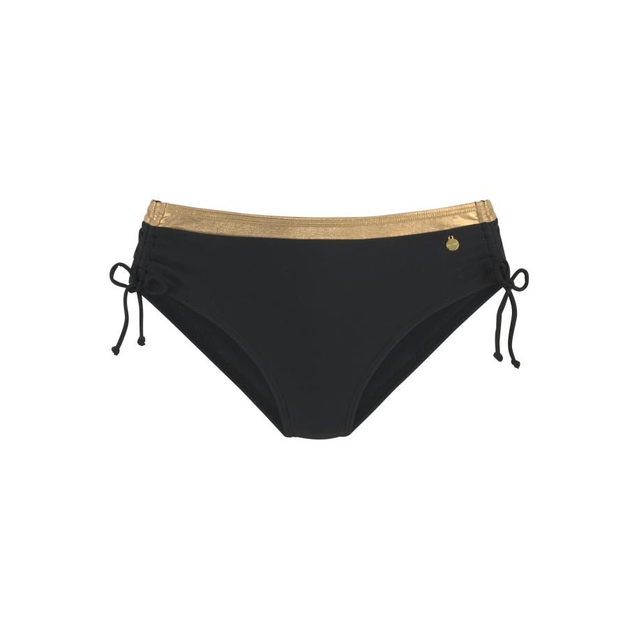 Lascana LASCANA Bikinibroek goudgeel / zwart -