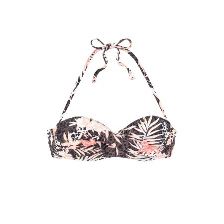 Buffalo BUFFALO Bikinitop beige / bruin / pink / zwart
