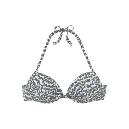 Lascana LASCANA Bikinitop olijfgroen / wit