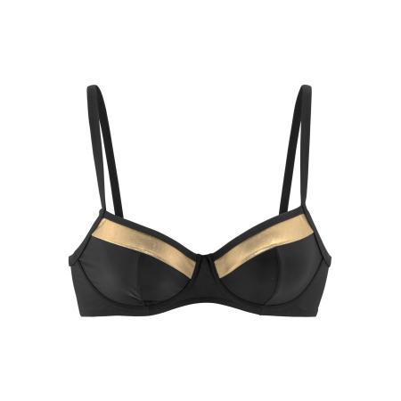 Lascana LASCANA Bikinitop goud / zwart