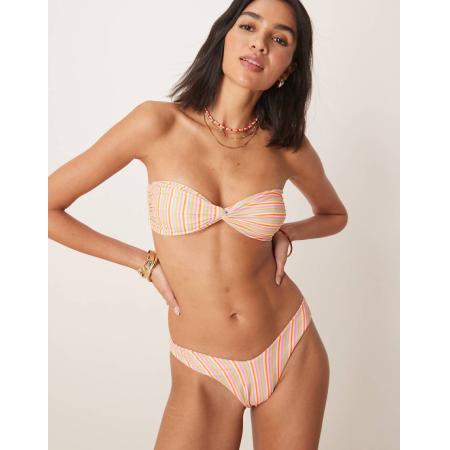 Kulani Kinis Sunshine Sorbet Bandeau-bikinitopje in multi-Veelkleurig