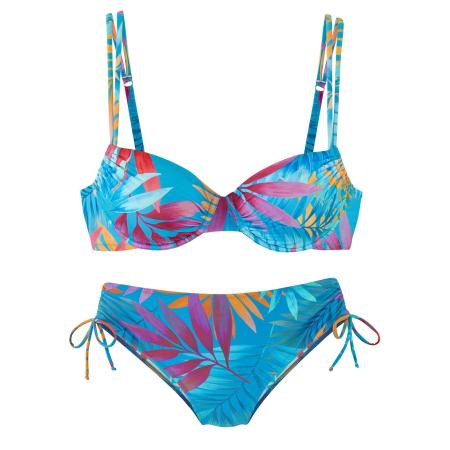 Lascana LASCANA Bikini blauw / bessen / oranje / pink