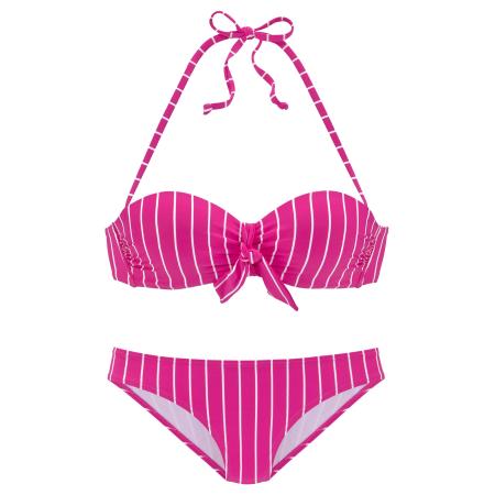 VIVANCE VIVANCE Bikini eosine / wit