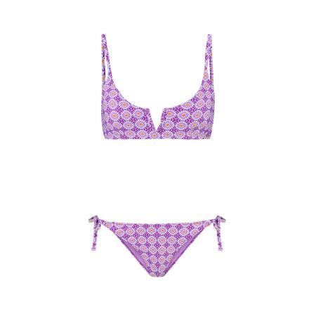 Shiwi Shiwi Bikini Leah Scoop lila / sering / oranje / wit