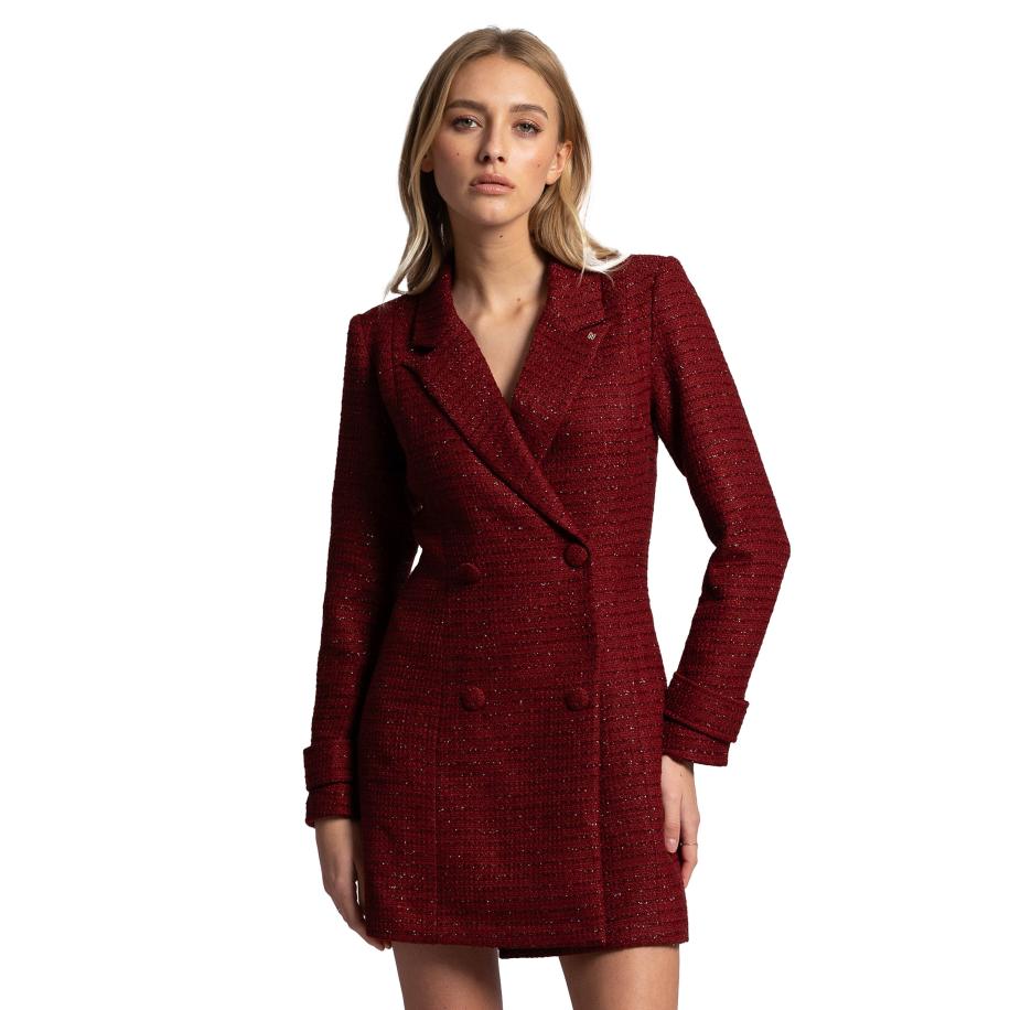 Nikkie Loreda Blazer Jurk Rood