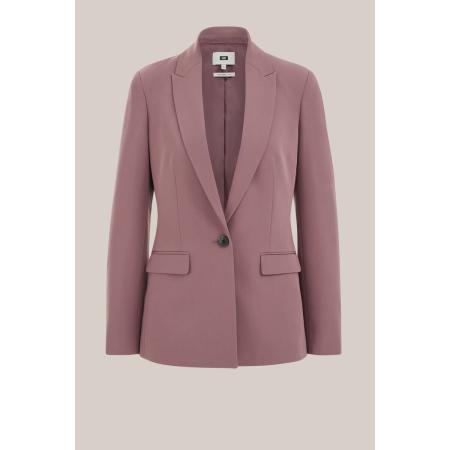 WE Fashion Dames Slim fit blazer - Slim Fit - Koraalroze - Maat: 32