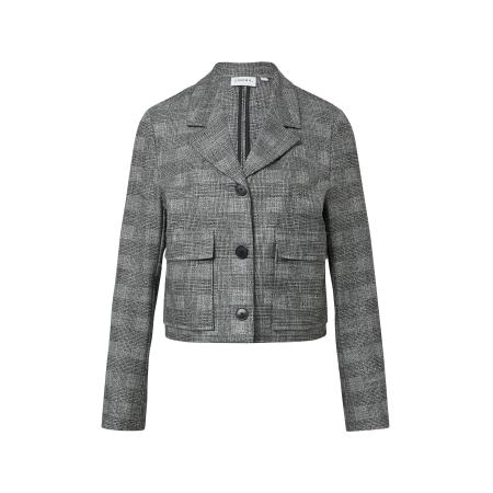 Comma COMMA Blazers lichtgrijs / grijs gemêleerd
