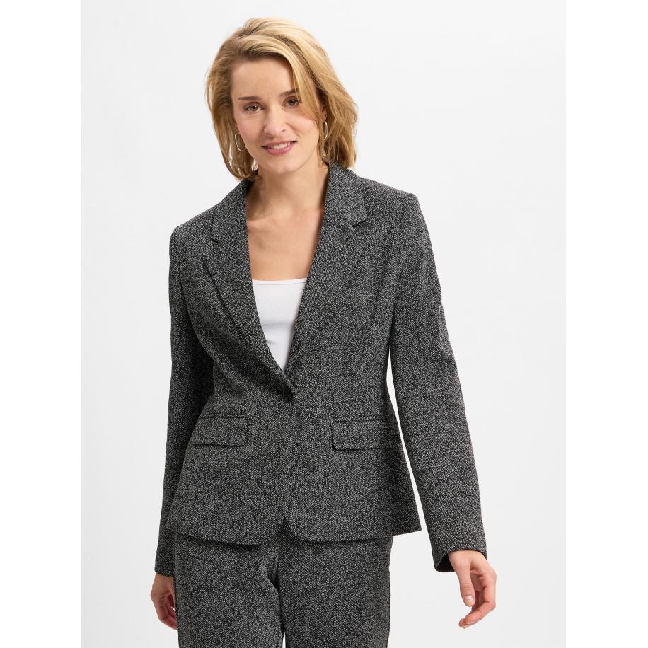 s.Oliver BLACK LABEL s.Oliver BLACK LABEL Blazers zwart / wit -