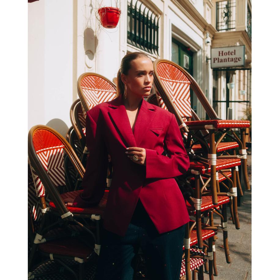 Refined Department Miley Blazer Rood