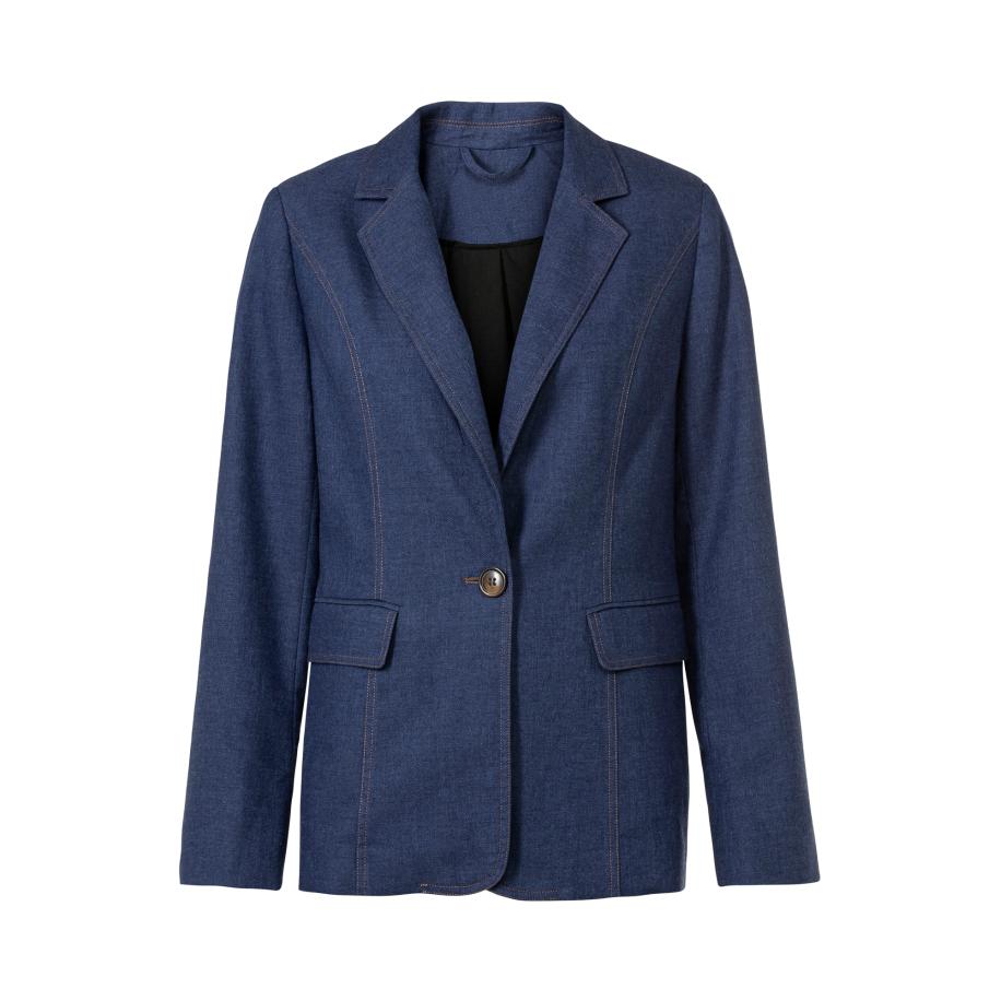 heine heine Blazers blauw denim -