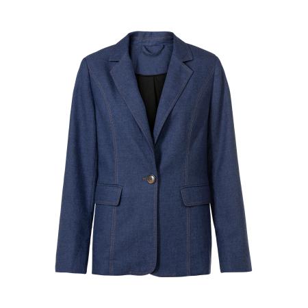 heine heine Blazers blauw denim