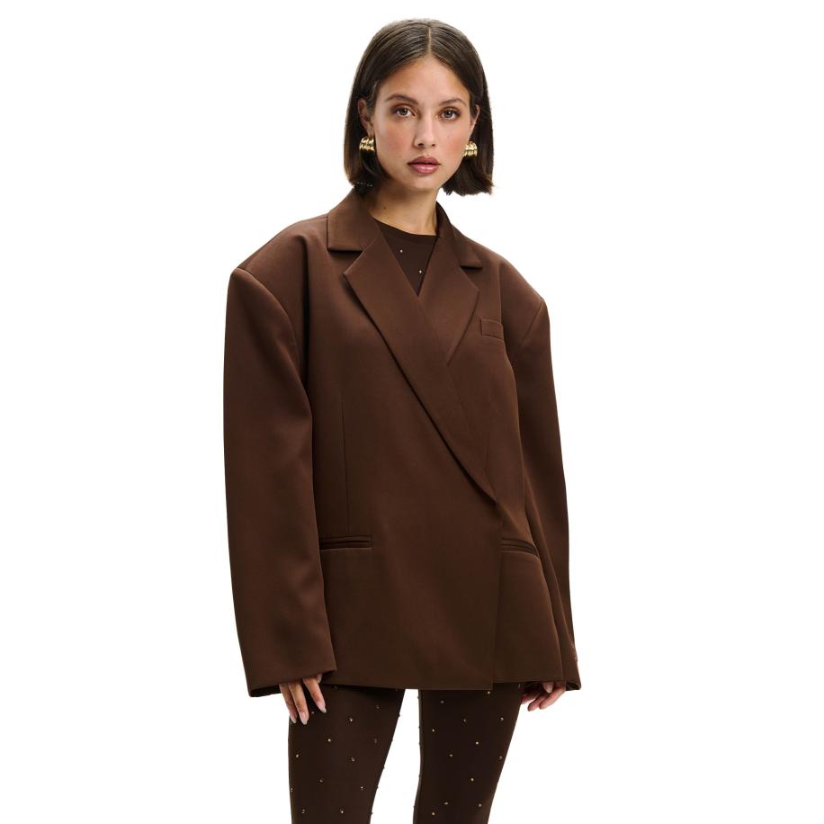 Refined Department Adele Blazer Bruin