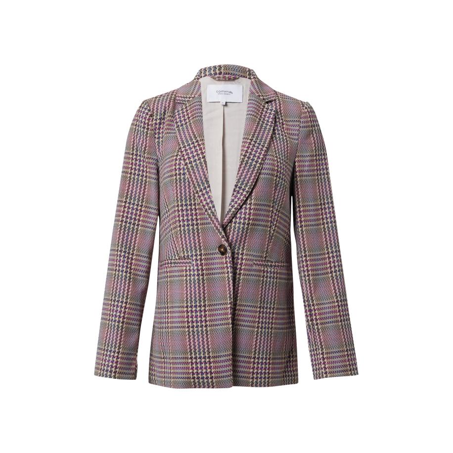 comma casual identity comma casual identity Blazers duifblauw / donkergeel / donkerroze / zwart -