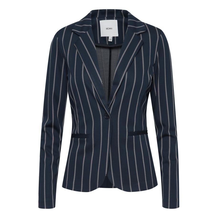 ICHI ICHI Blazers RUTI zwart / wit -