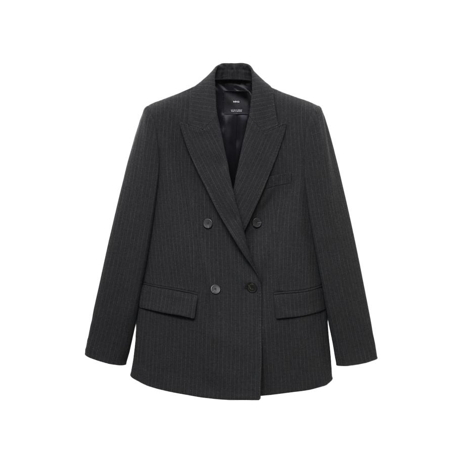 Mango MANGO Blazers IRISE antraciet / lichtgrijs -