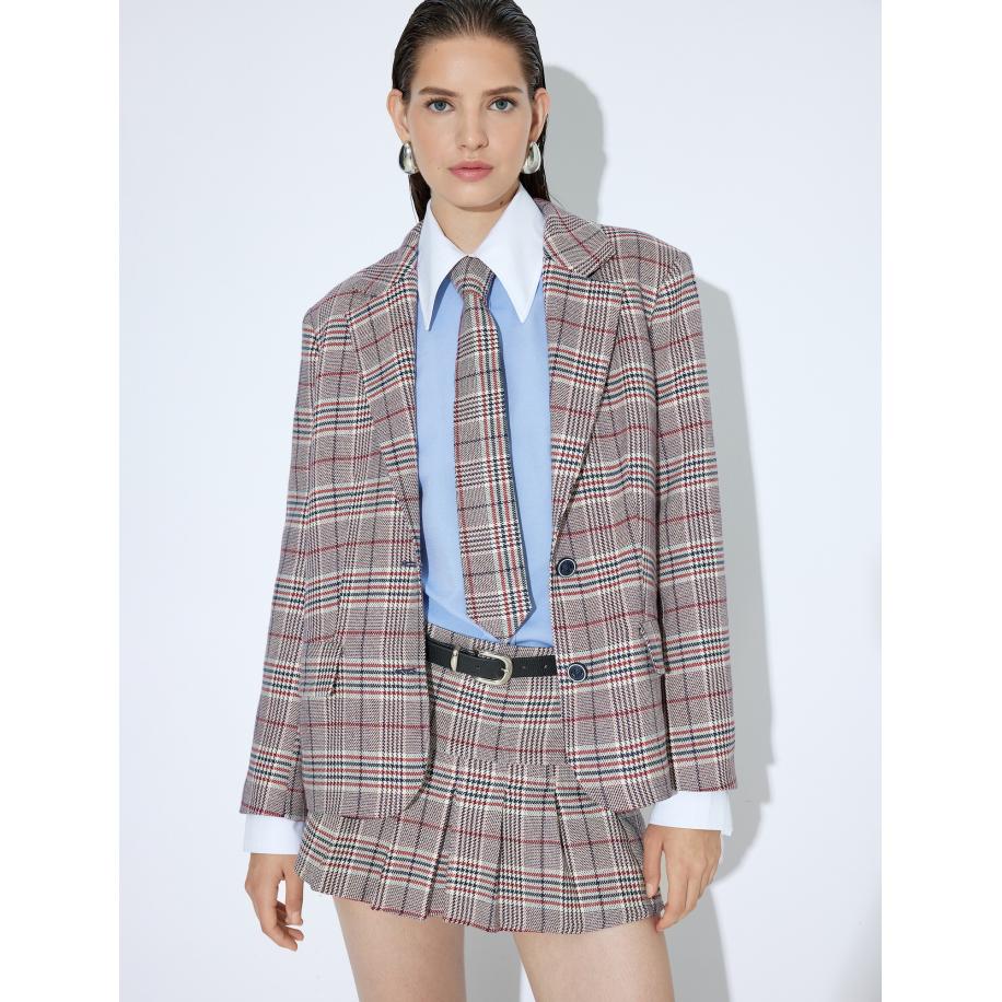 Koton Koton Blazers donkerblauw / donkerrood / wit -