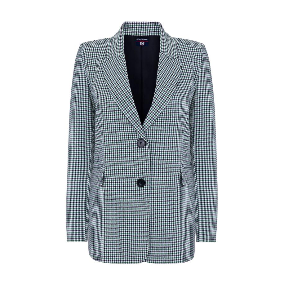 Giorgio di Mare Giorgio di Mare Blazers Vittoria groen / petrol / zwart / wit -