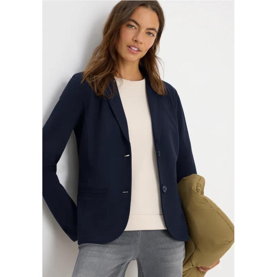 CECIL Basis blazer Blauw