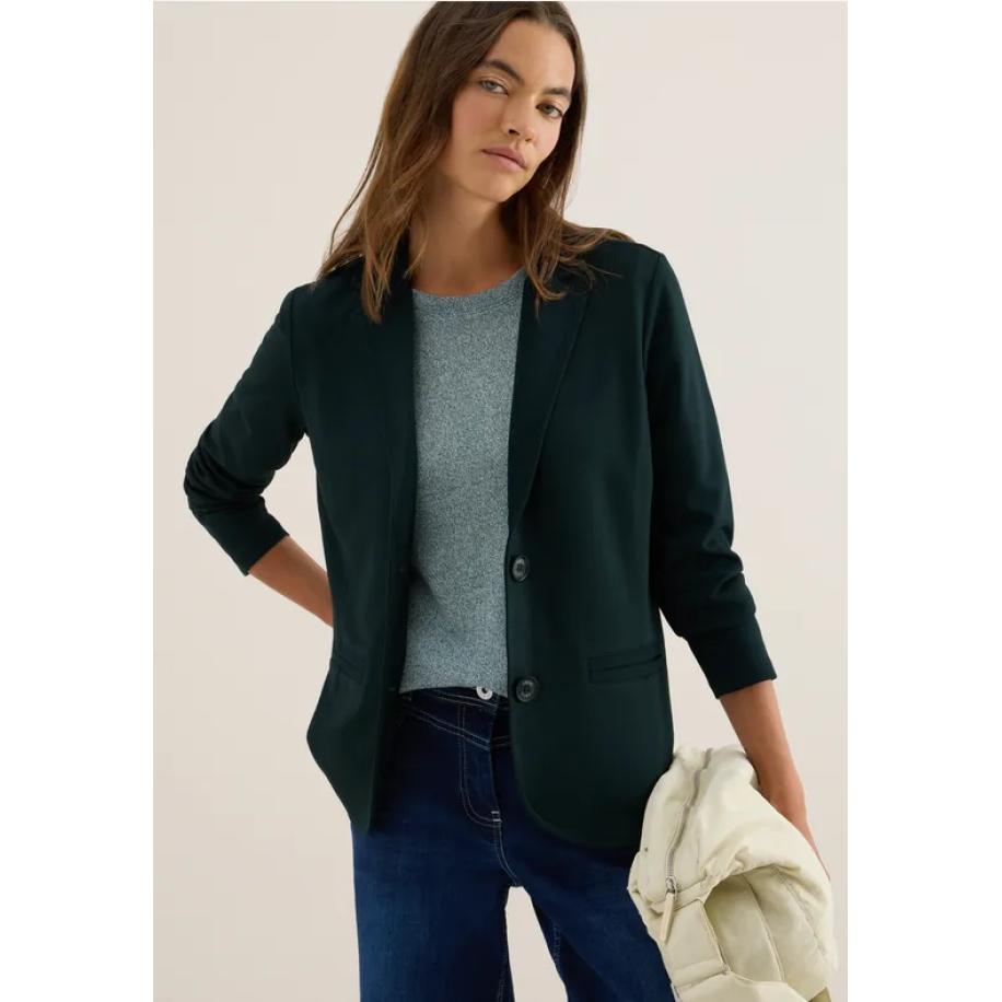 CECIL Basis blazer Groen