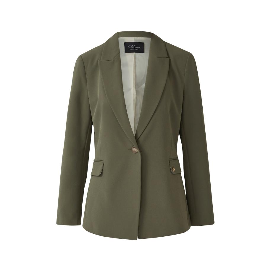 s.Oliver BLACK LABEL s.Oliver BLACK LABEL Blazers olijfgroen -
