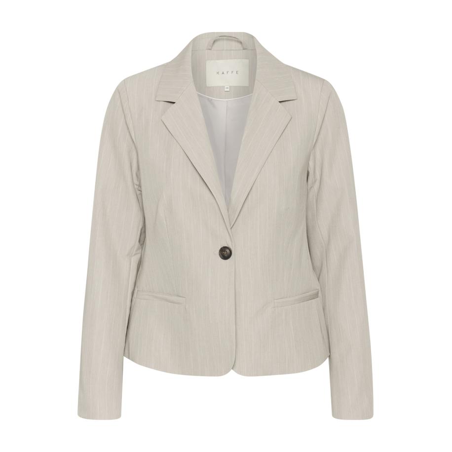 Kaffe Kaffe Blazers beige gemêleerd -