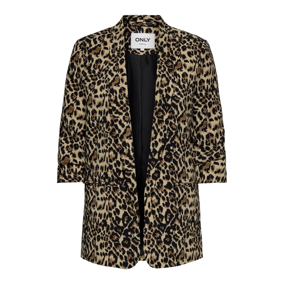 Only ONLY Blazers ONLELLY beige / karamel / zwart -