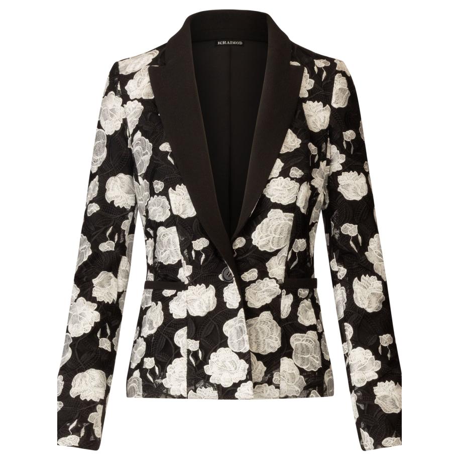 Kraimod Kraimod Blazers zwart / wit -