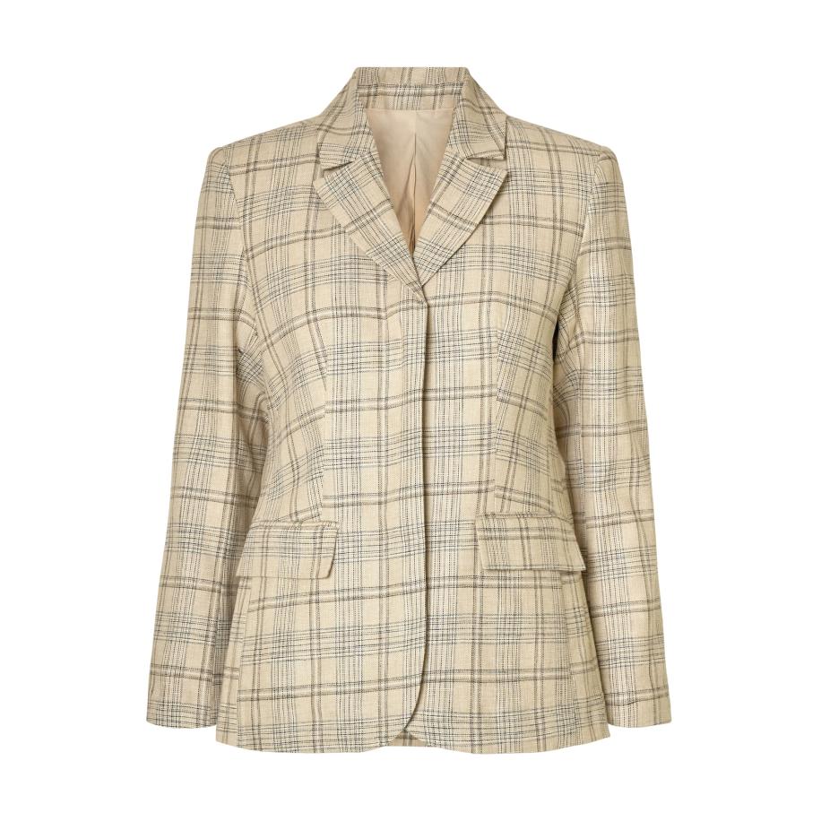 Selected SELECTED Blazers SLFFITTET GAJO sand / navy / zwart -