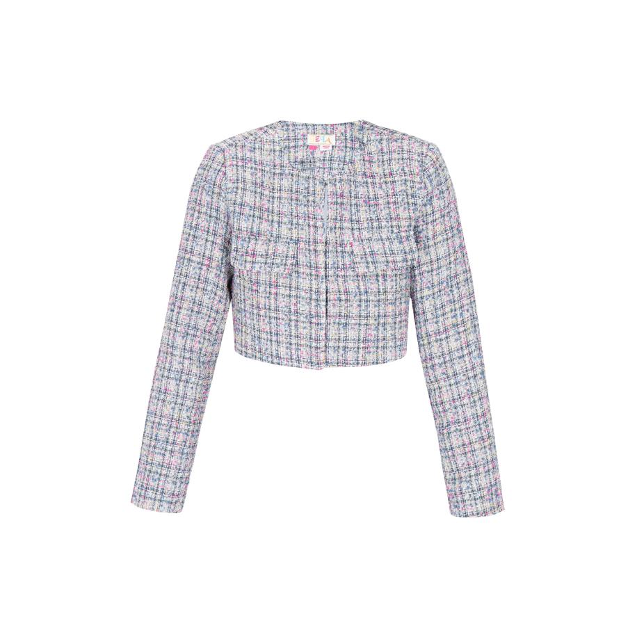 IZIA IZIA Blazers blauw / geel / pink / wit -
