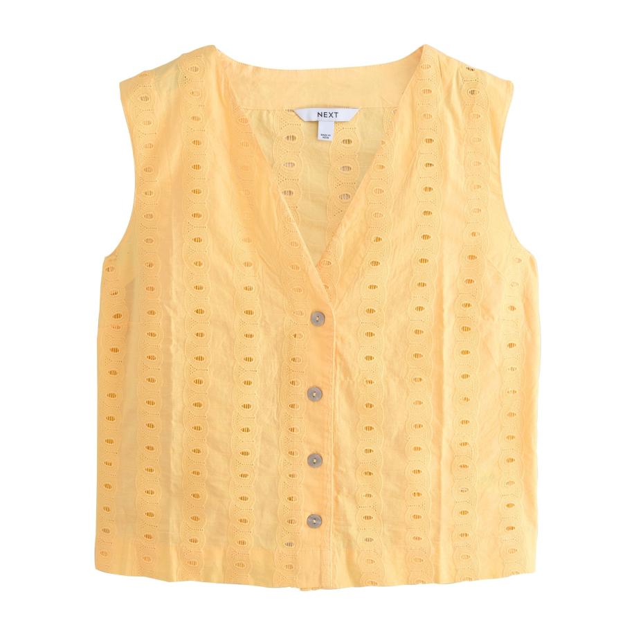 Next Next Gilet safraan -