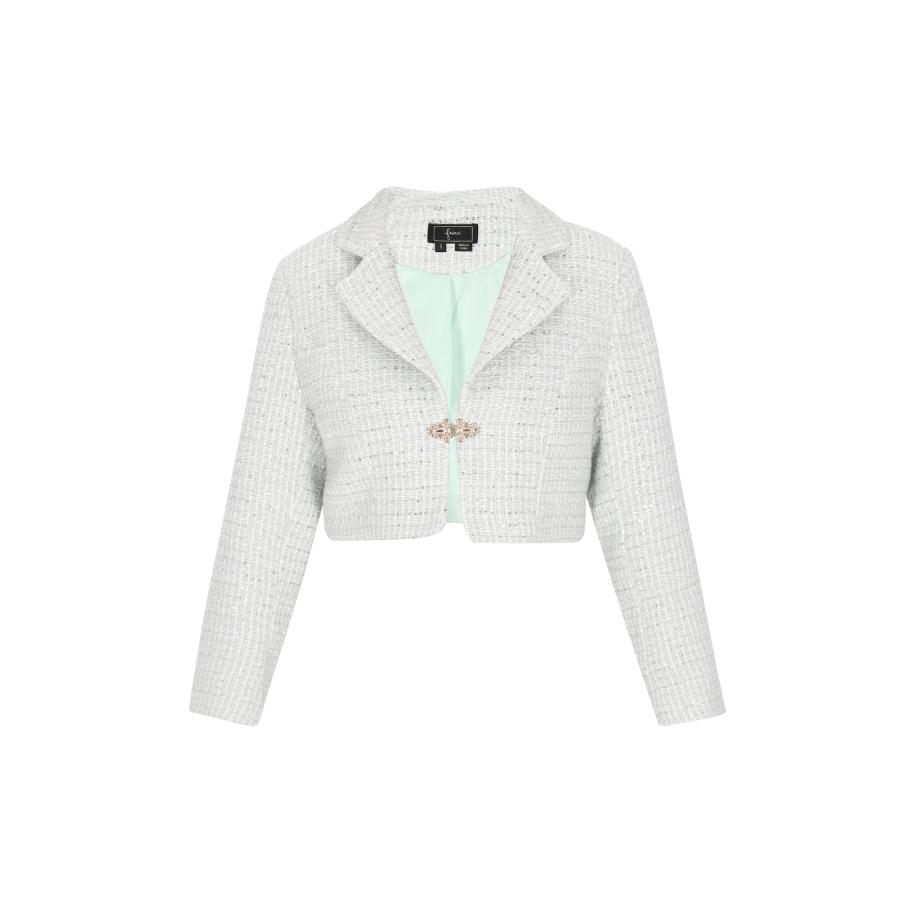 Faina faina Blazers pastelblauw / mintgroen -
