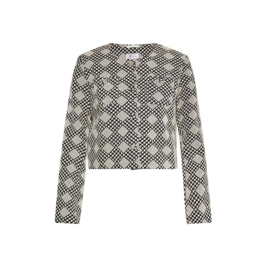 IZIA IZIA Blazers zwart / wit -