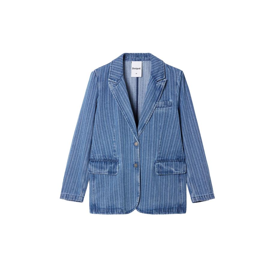 Desigual Desigual Blazers blauw / opaal -