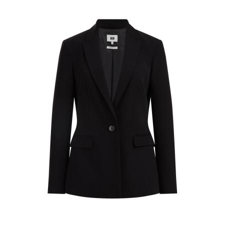 WE Fashion Dames Slim fit blazer - Slim Fit - Zwart - Maat: 32