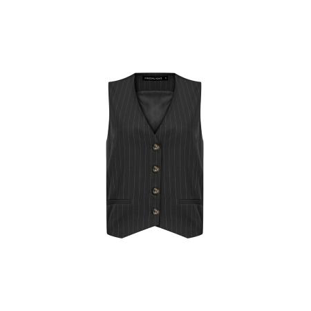 FRESHLIONS FRESHLIONS Gilet Velvet antraciet