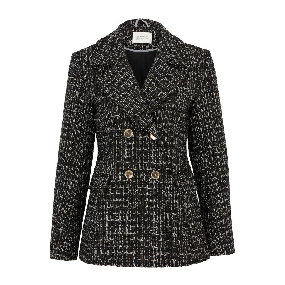 Guido Maria Kretschmer Guido Maria Kretschmer Women Blazers Marine zwart / wit -