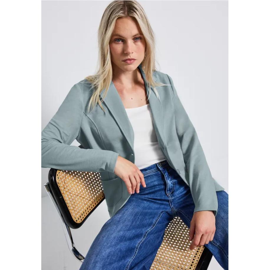 Street One Basis blazer Blauw