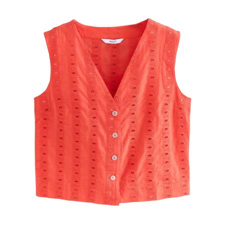 Next Next Gilet rood