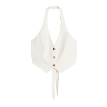 Bershka Bershka Gilet offwhite