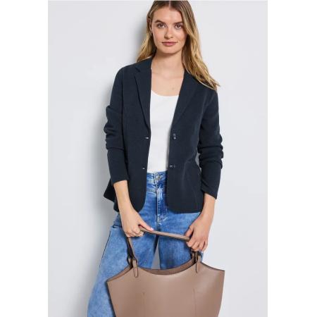 Street One Basis blazer met structuur