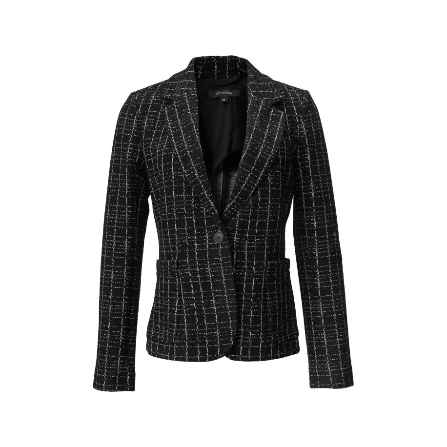 Comma COMMA Blazers zwart / wit -