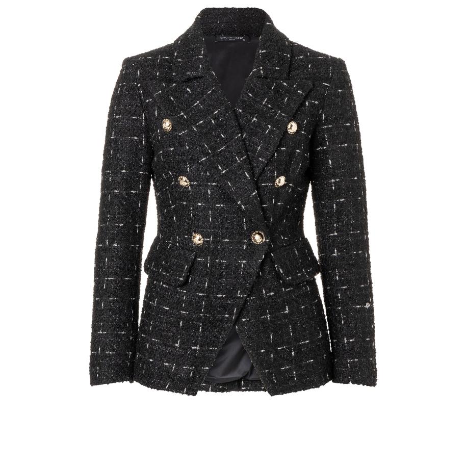 Ana Alcazar Ana Alcazar Blazers lichtgrijs / zwart -