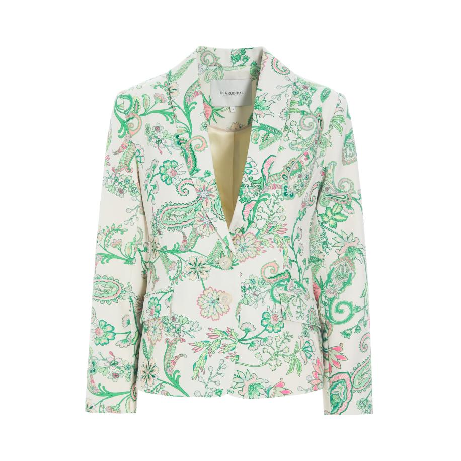 Dea Kudibal Dea Kudibal Blazers Zinsadea groen gemêleerd / wit -