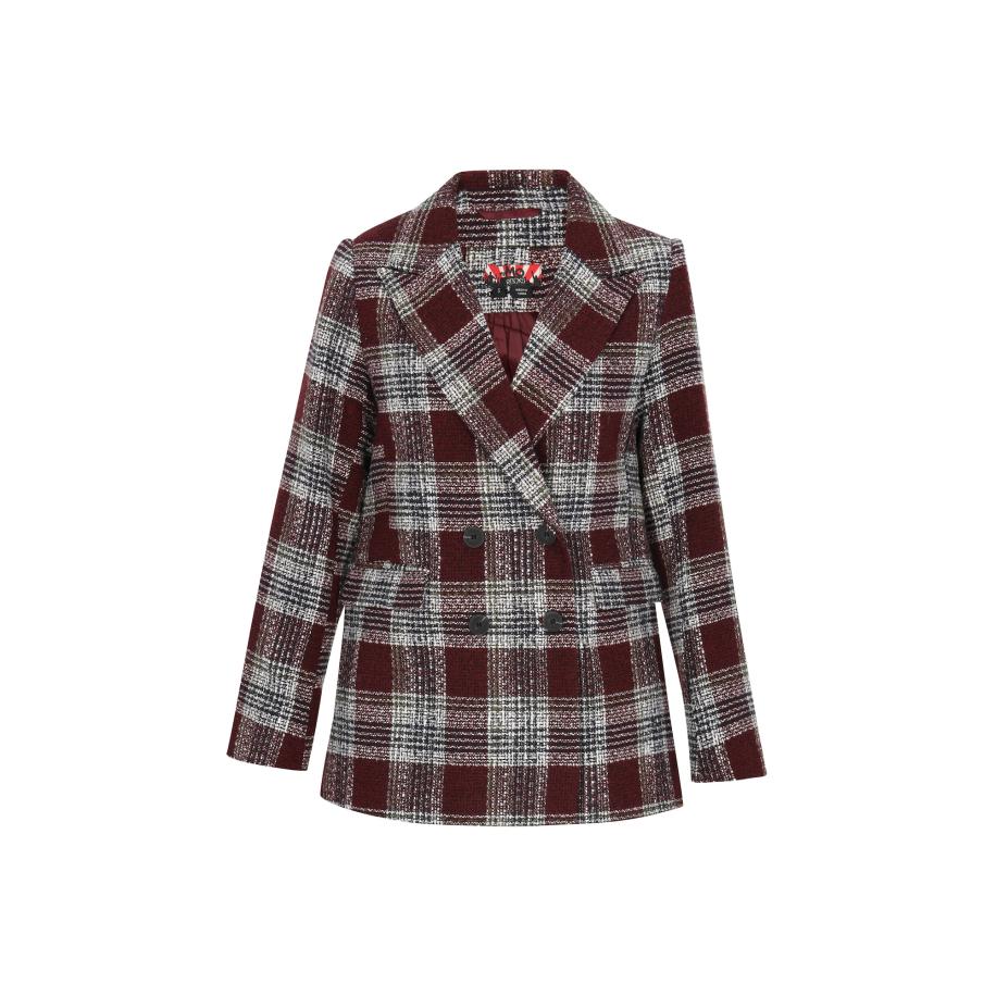 MYMO myMo ROCKS Blazers roestbruin / lichtgrijs / zwart -