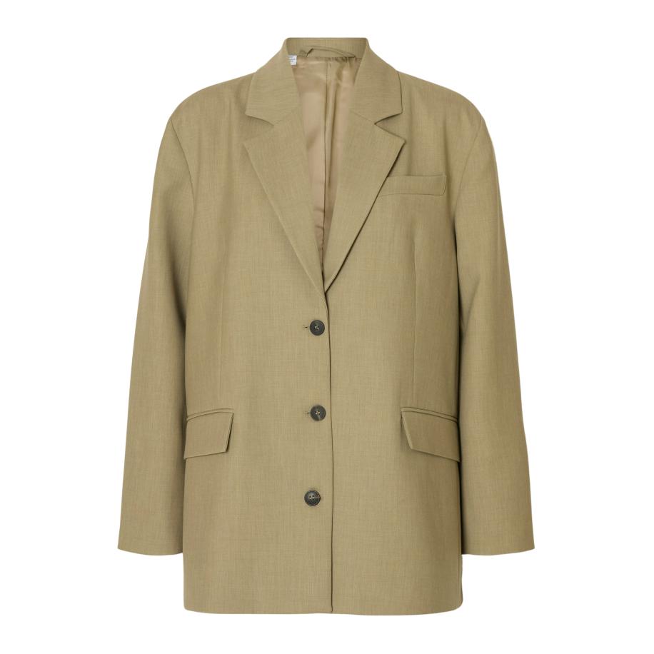 Selected SELECTED Blazers SLFRITA LANO kaki -