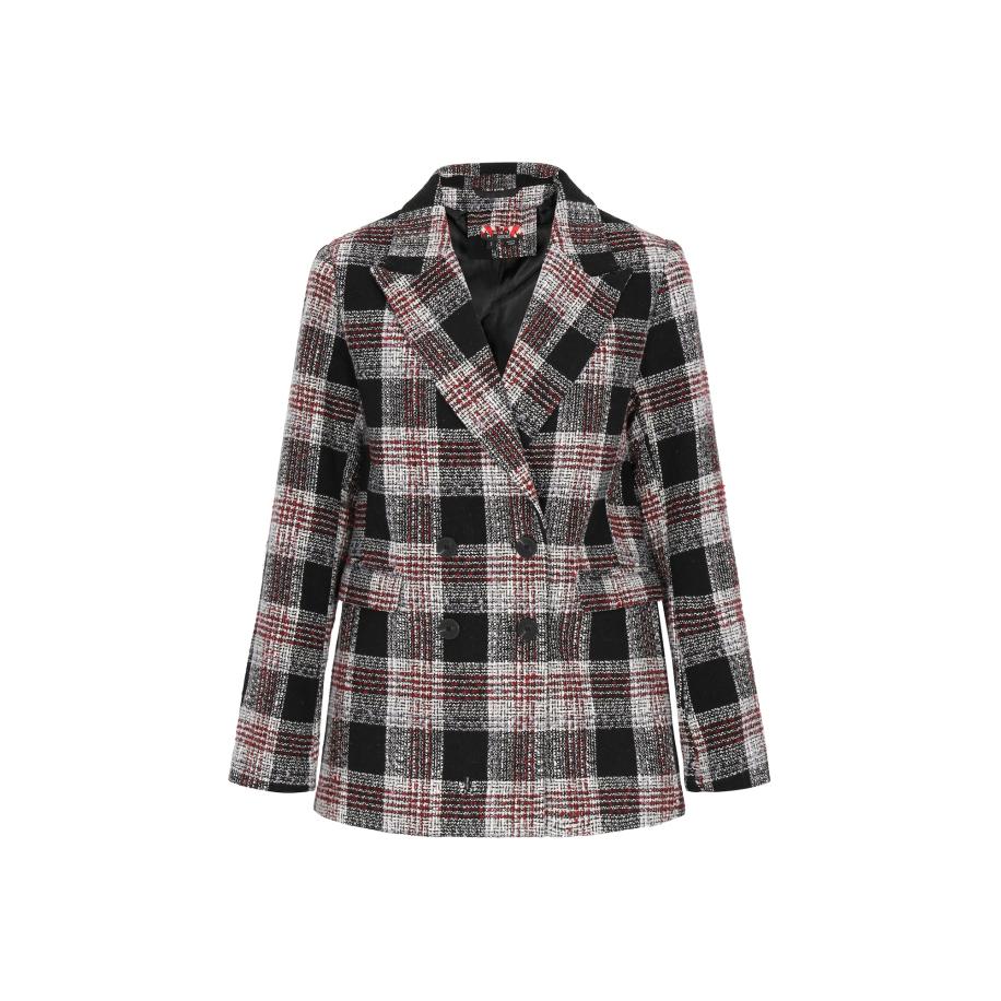 MYMO myMo ROCKS Blazers lichtgrijs / rood / zwart -