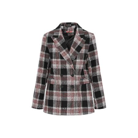 MYMO myMo ROCKS Blazers lichtgrijs / rood / zwart