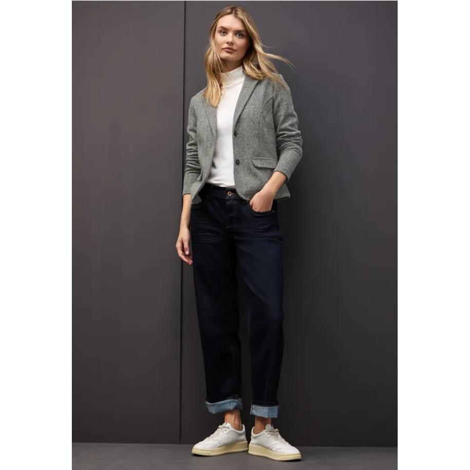 Street One Basis blazer Zwart