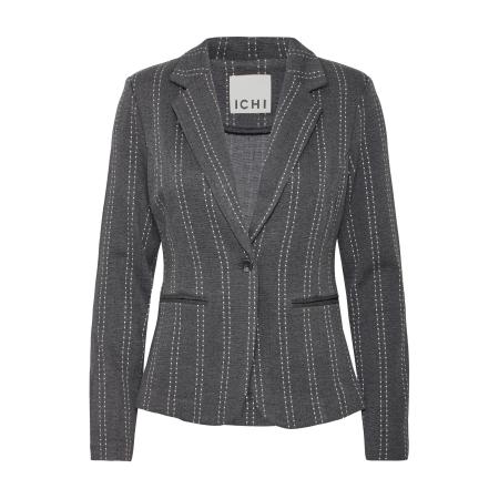 ICHI ICHI Blazers IH RUTI donkergrijs / wit